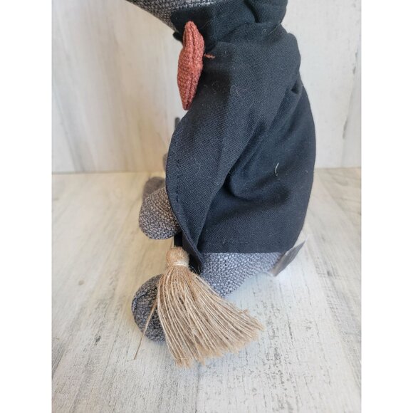 Halloween Sitting witch mouse broom door greeter mice - Picture 4 of 8